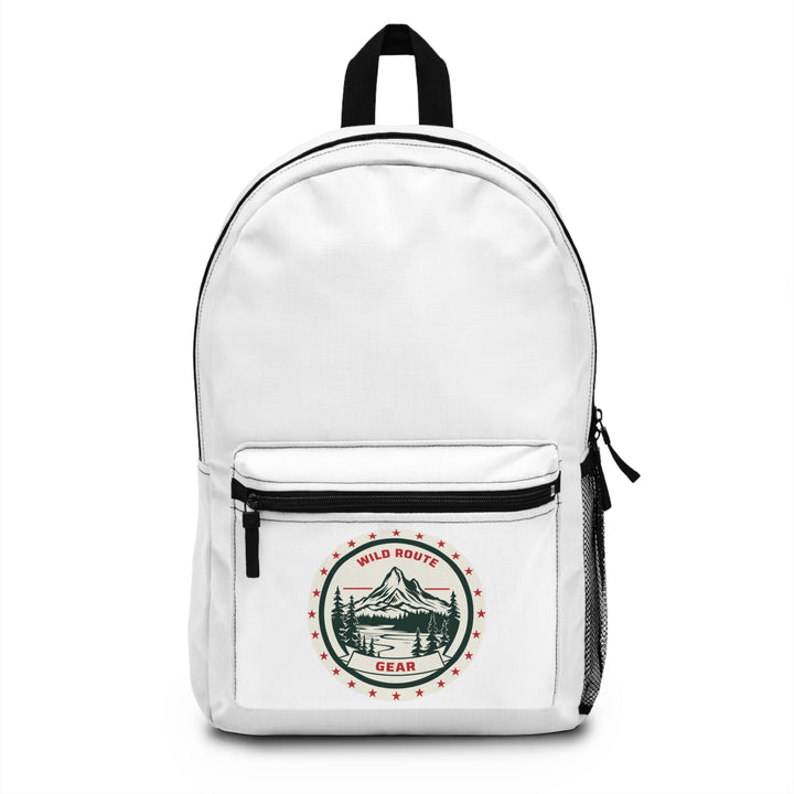 Backpack — Wild Route Gear Mountain Logo Backpack (Outdoor Hiking Daypack)