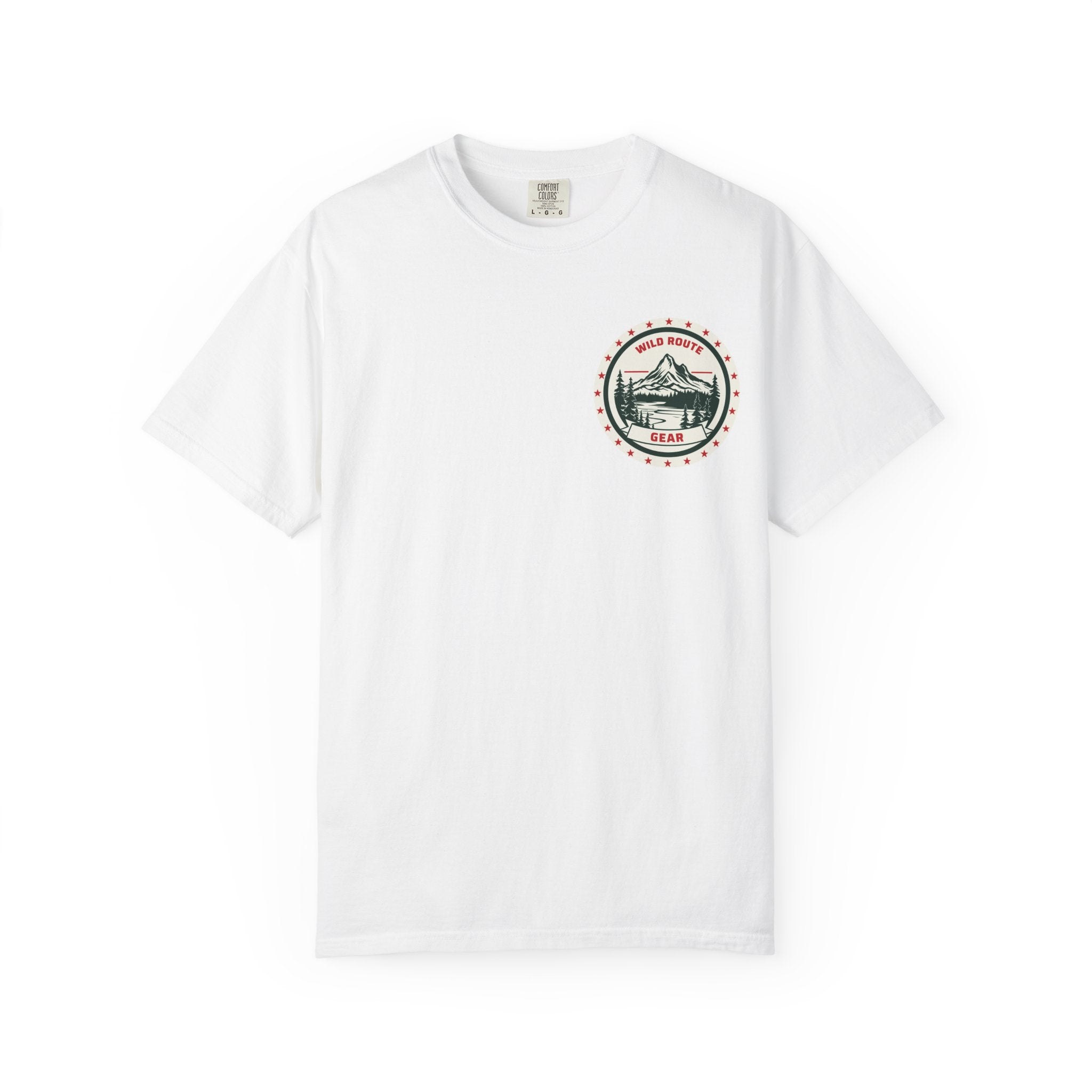 T-Shirt - Mountain Cabin Retro Badge Tee (Est. 1985)