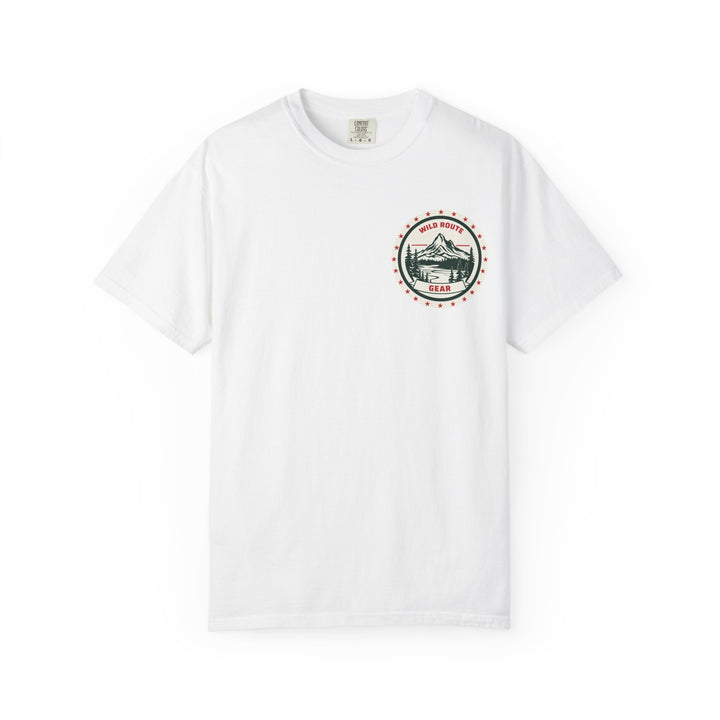 T-Shirt - Mountain Cabin Retro Badge Tee (Est. 1985)