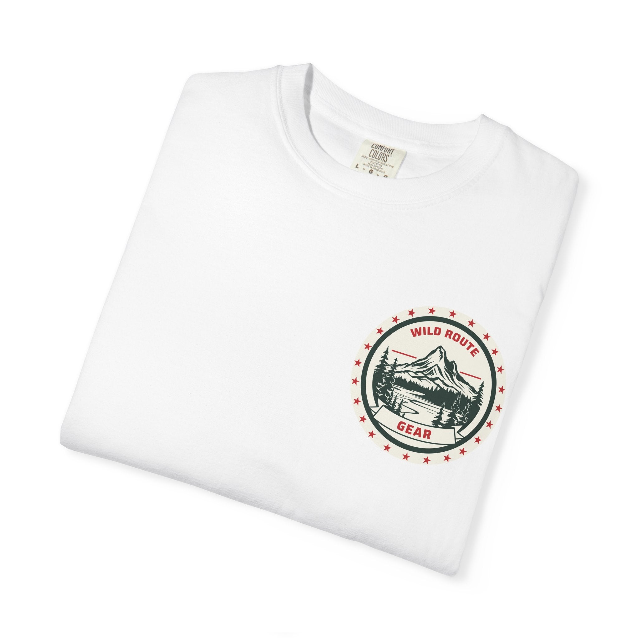 T-Shirt - Mountain Cabin Retro Badge Tee (Est. 1985)
