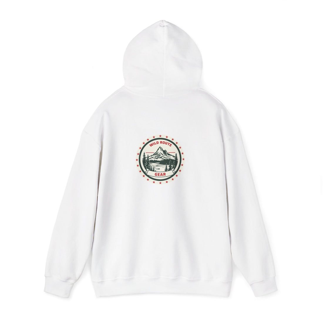 Adventure Bear Hoodie — Scenic Mountain Camp Graphic Sweatshirt