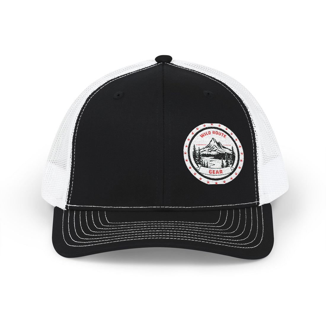 Trucker Cap - Vintage Mountain Patch Snapback