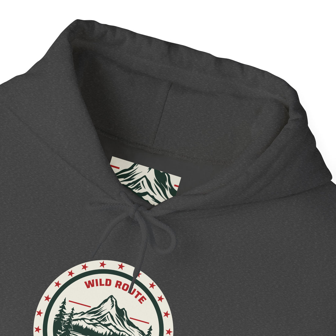 Adventure Bear Hoodie — Scenic Mountain Camp Graphic Sweatshirt