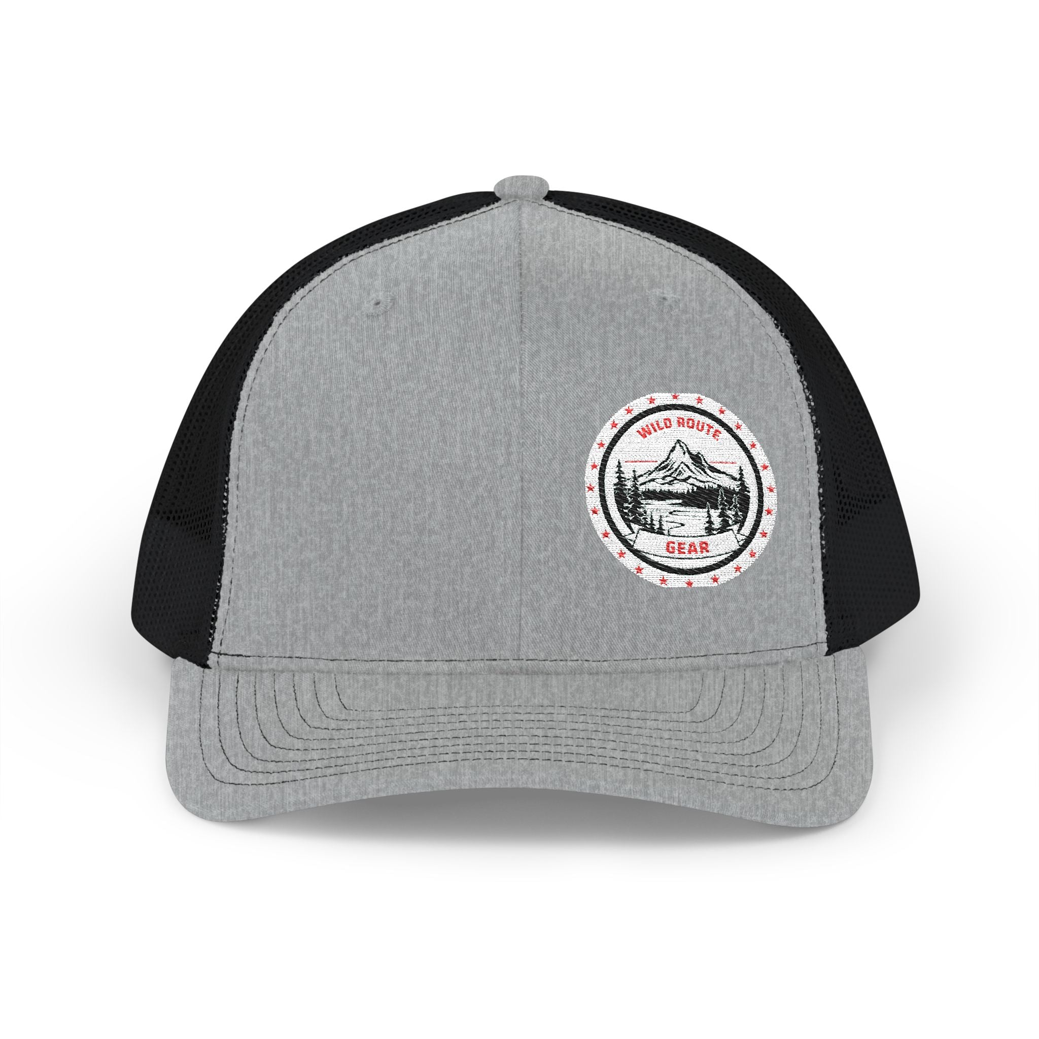 Trucker Cap - Vintage Mountain Patch Snapback