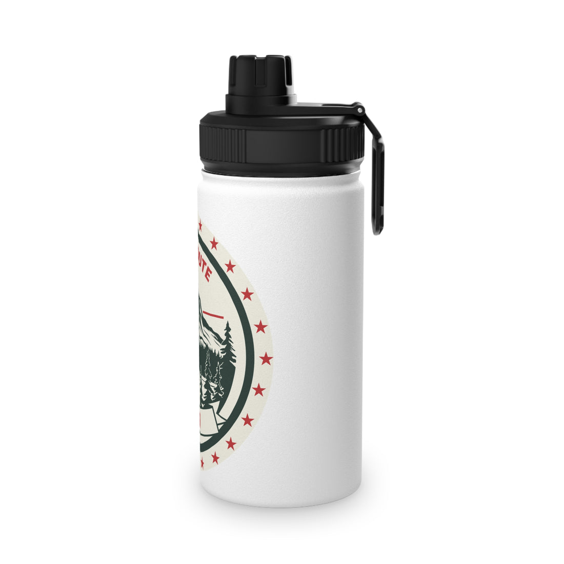 Wild Route Gear Stainless Steel Water Bottle – Outdoor Mountain Sports Bottle