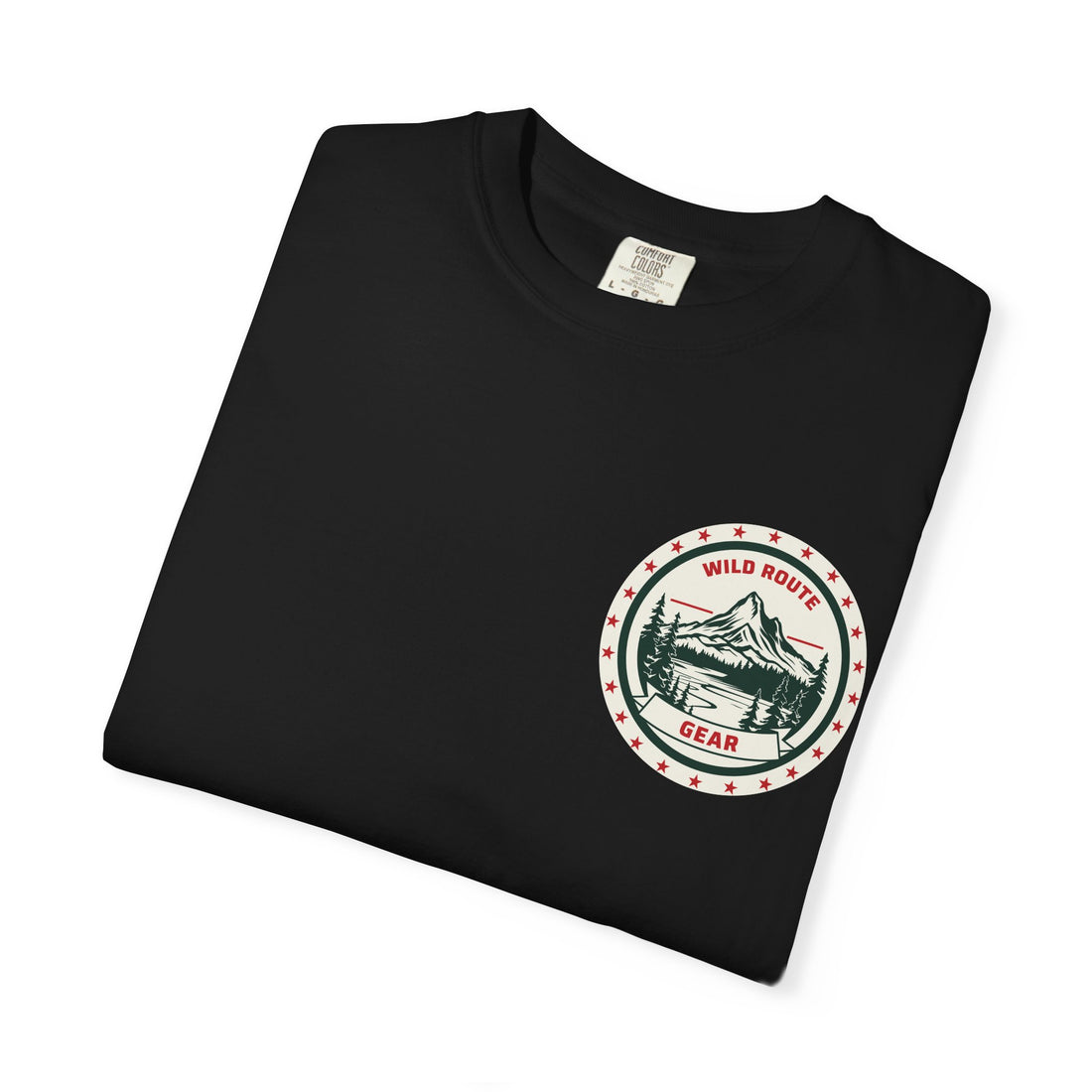 T-Shirt - Mountain Cabin Retro Badge Tee (Est. 1985)