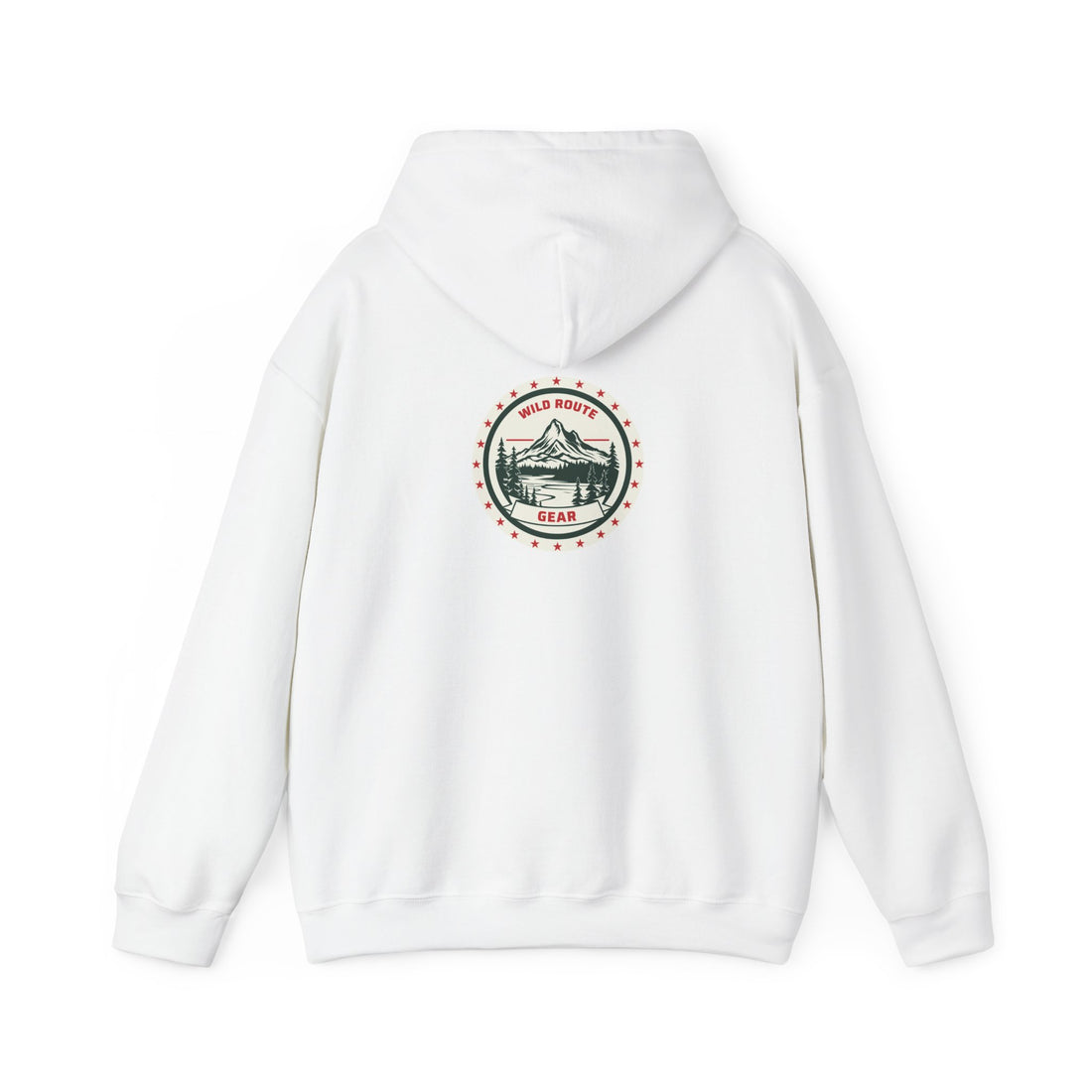 Adventure Bear Hoodie — Scenic Mountain Camp Graphic Sweatshirt