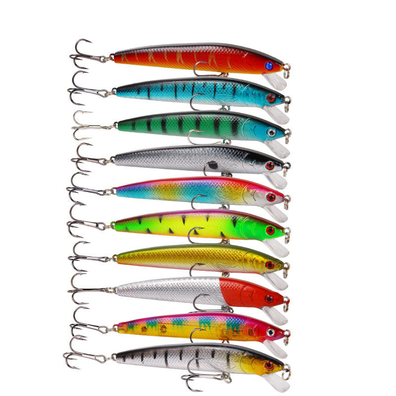 Bionic Plastic Fishing Lures 10-Piece New Lure Set