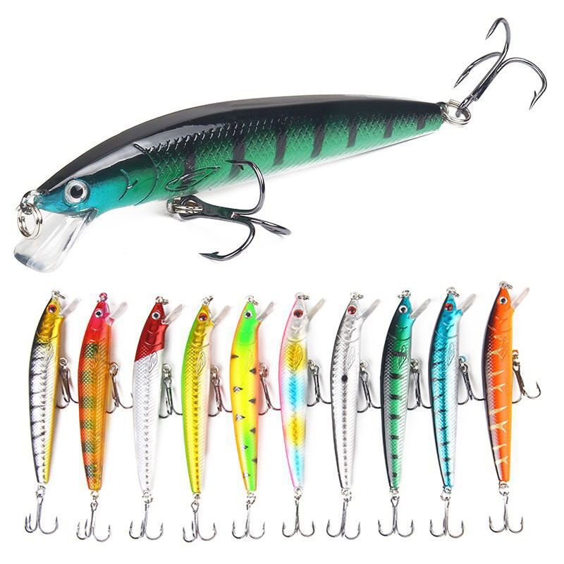 Bionic Plastic Fishing Lures 10-Piece New Lure Set