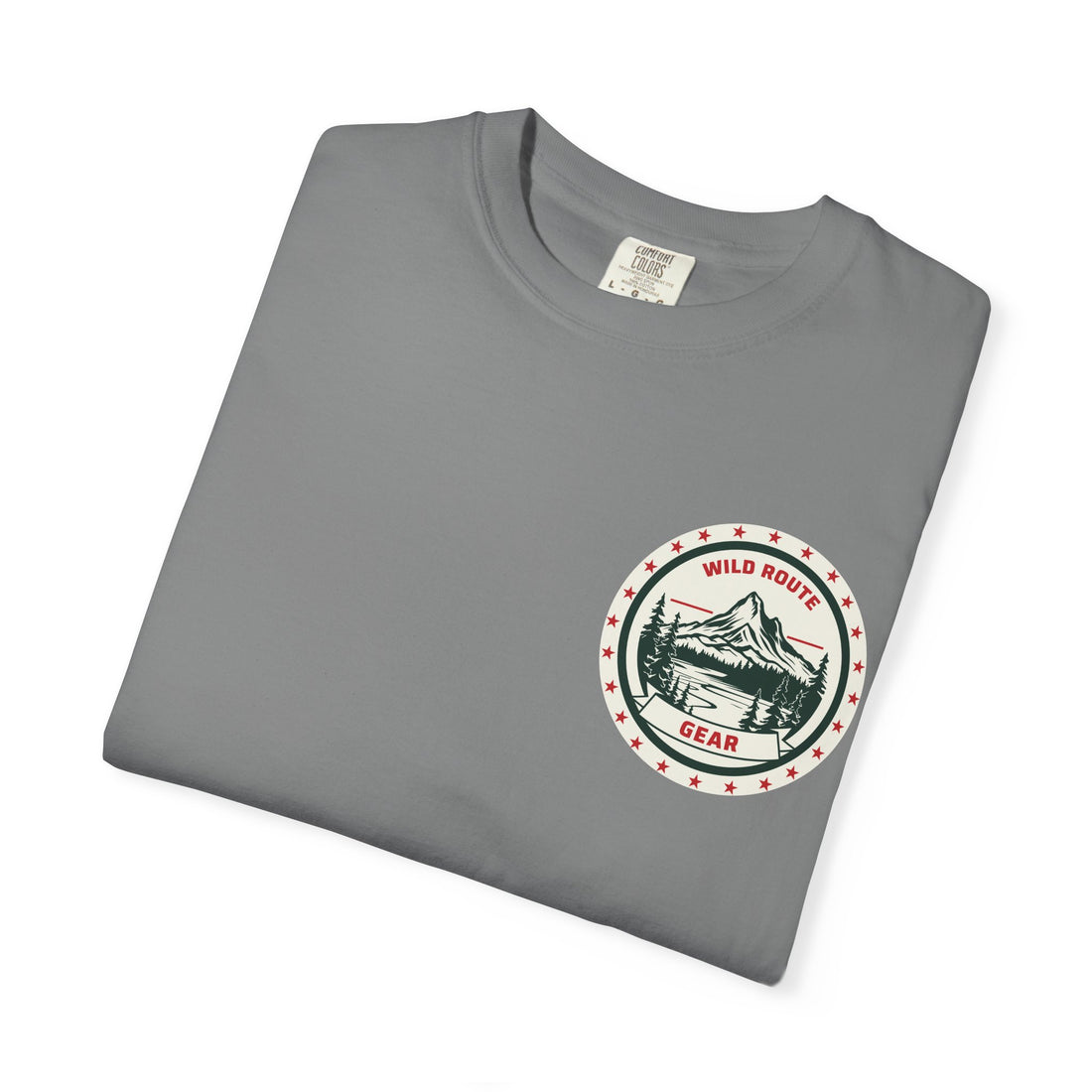 T-Shirt - Mountain Cabin Retro Badge Tee (Est. 1985)