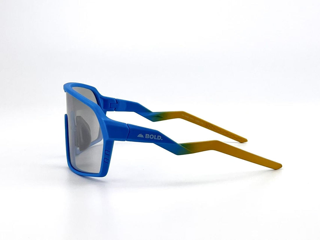 BOLD Glow Photochromic Sunglasses – Aqua Frame