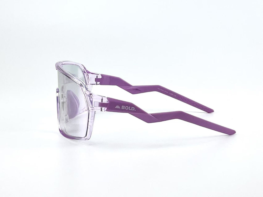 BOLD Glow Photochromic Sunglasses – Aqua Frame