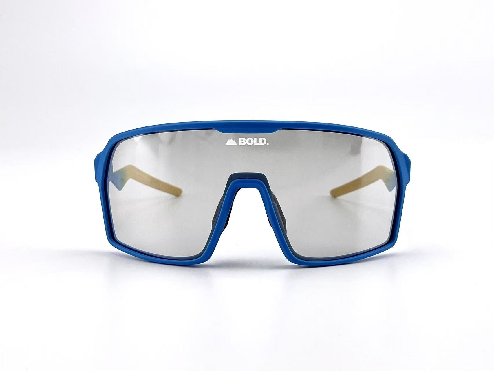 BOLD Glow Photochromic Sunglasses – Aqua Frame
