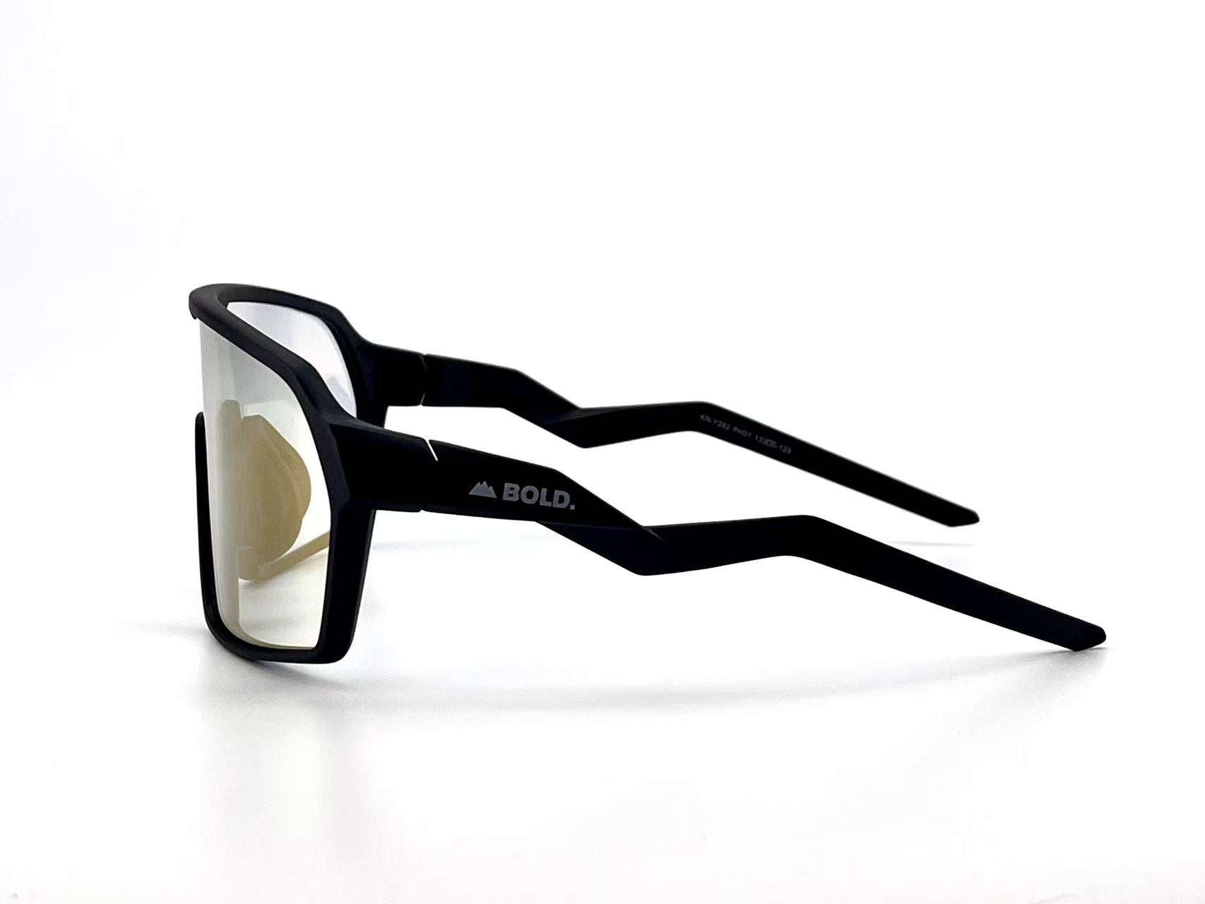 BOLD Glow Photochromic Sunglasses – Aqua Frame