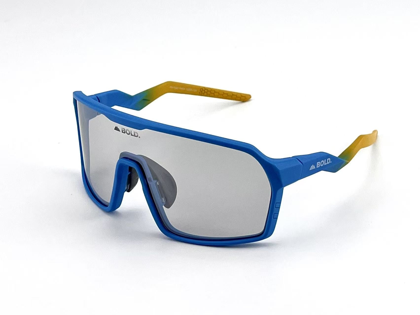 BOLD Glow Photochromic Sunglasses – Aqua Frame