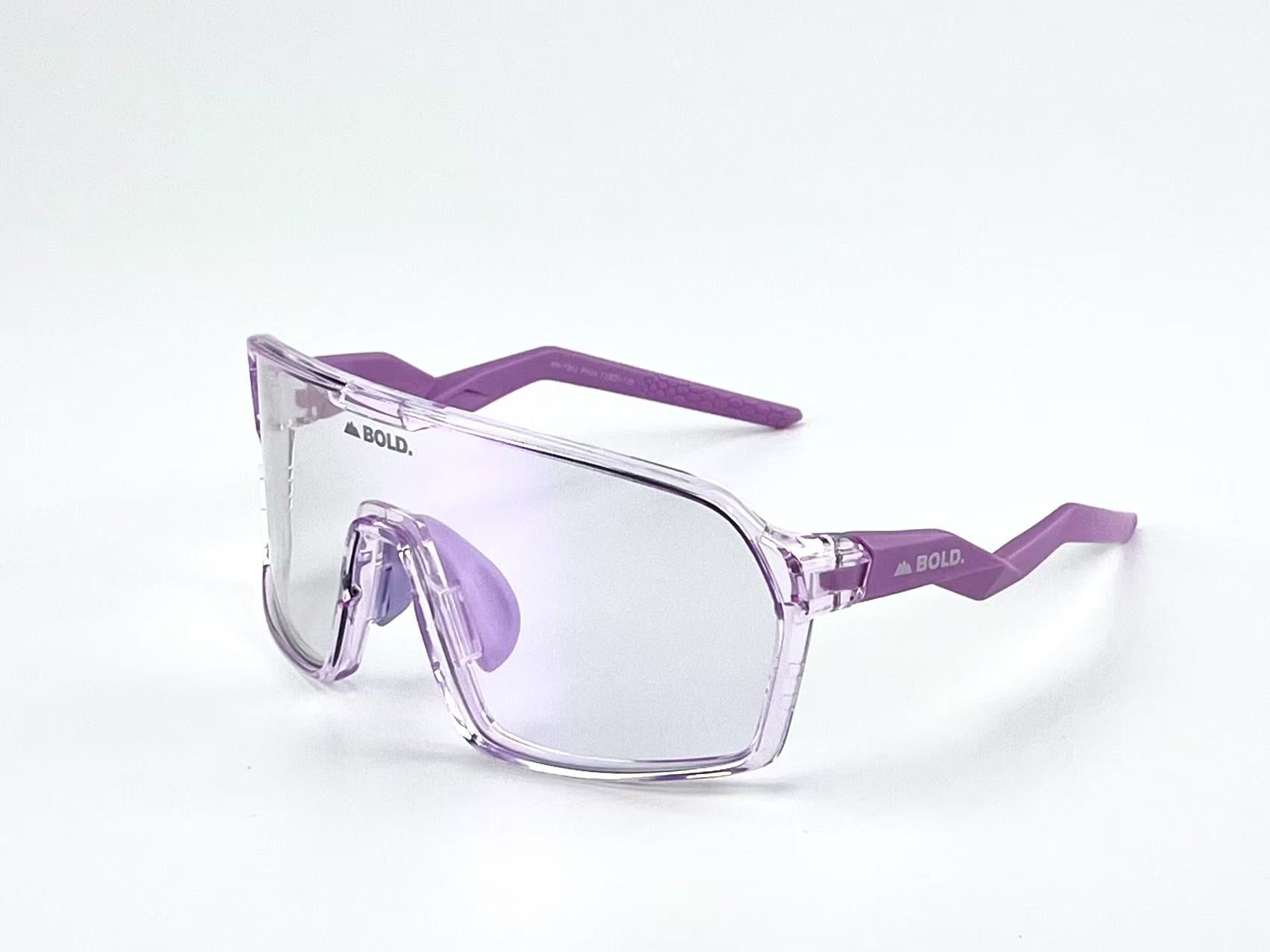 BOLD Glow Photochromic Sunglasses – Aqua Frame