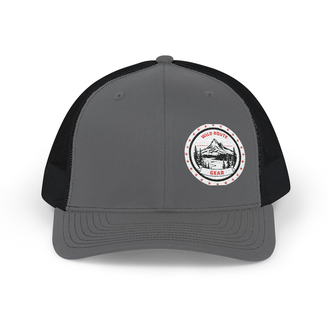 Trucker Cap - Vintage Mountain Patch Snapback