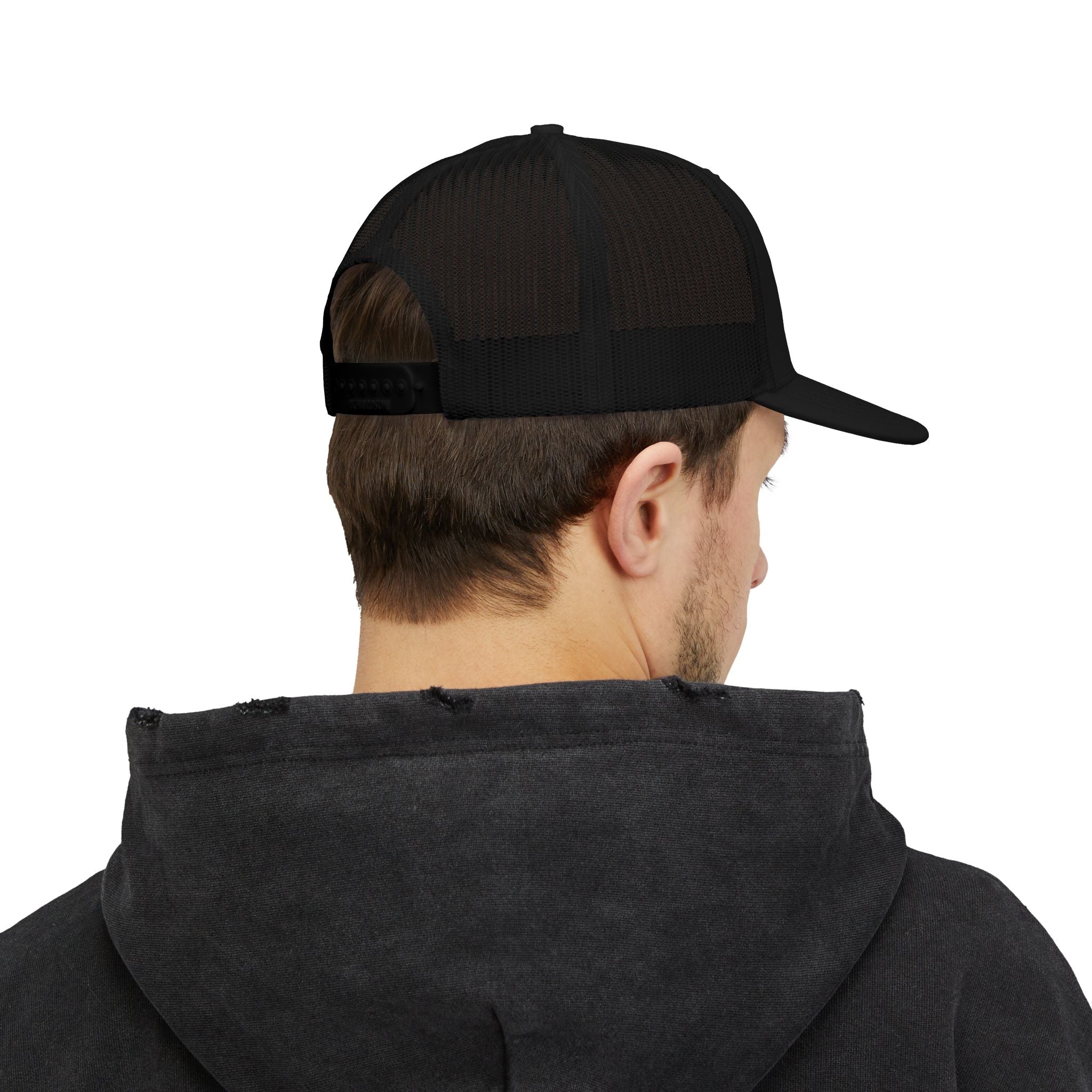 Trucker Cap - Vintage Mountain Patch Snapback