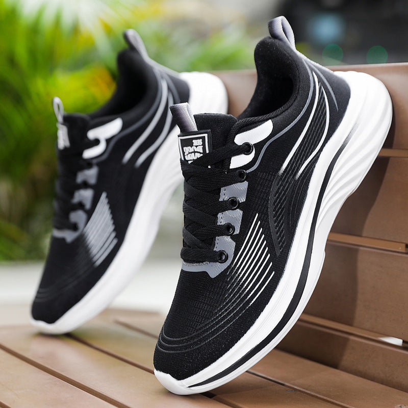 Men's Breathable Lightweight Sneakers – Casual Sport & Hiking Shoes
