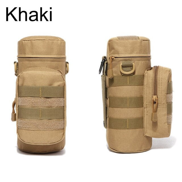 Tactical Water Bottle Pouch – MOLLE Outdoor Waist Bag