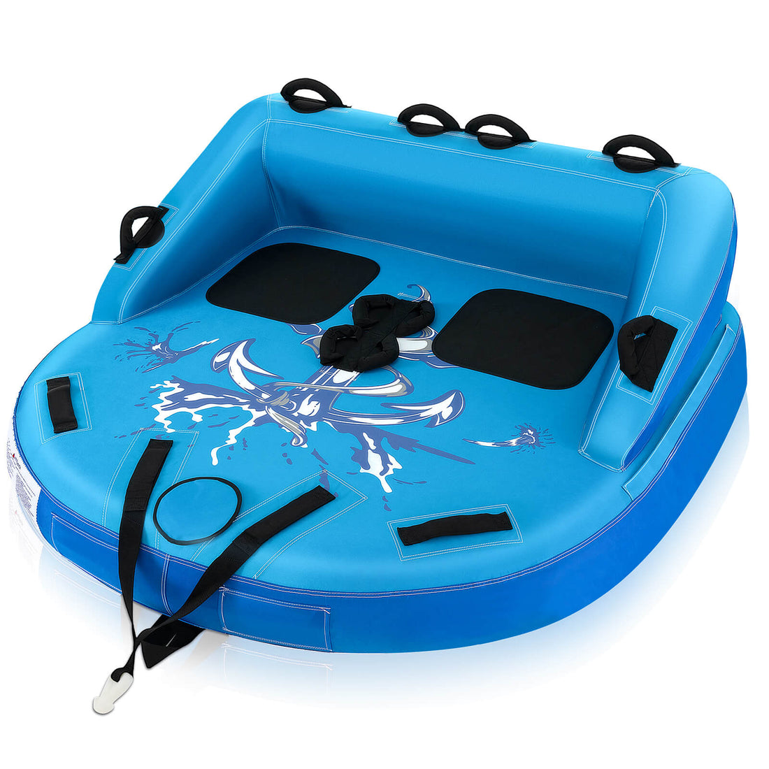 2 Person Water Sport Inflatable Towable Tubes for Boating