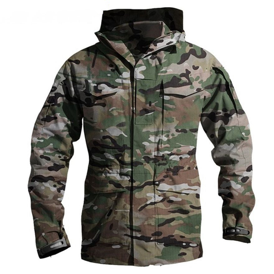 Men's Tactical Windbreaker Jacket for Outdoor Adventures
