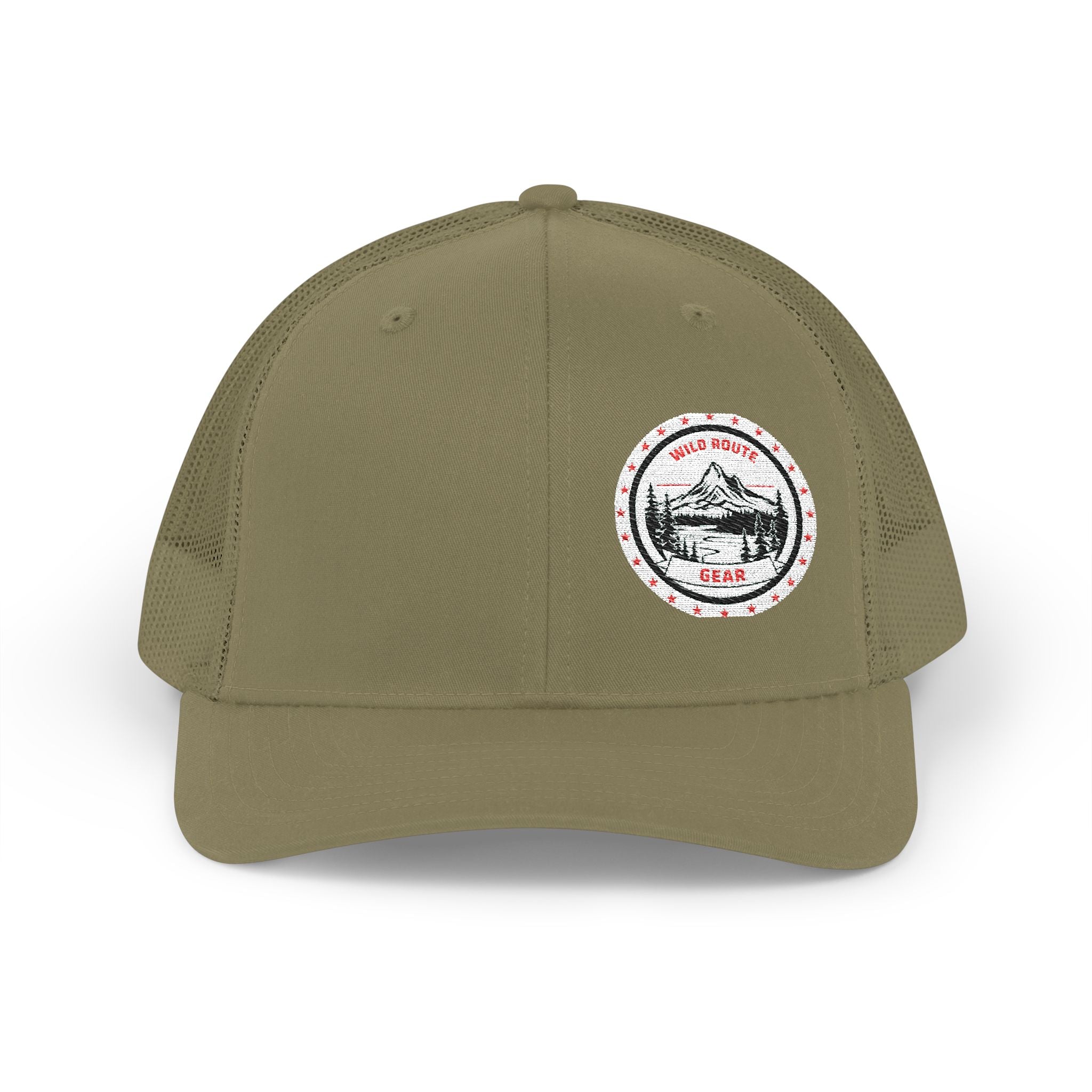 Trucker Cap - Vintage Mountain Patch Snapback