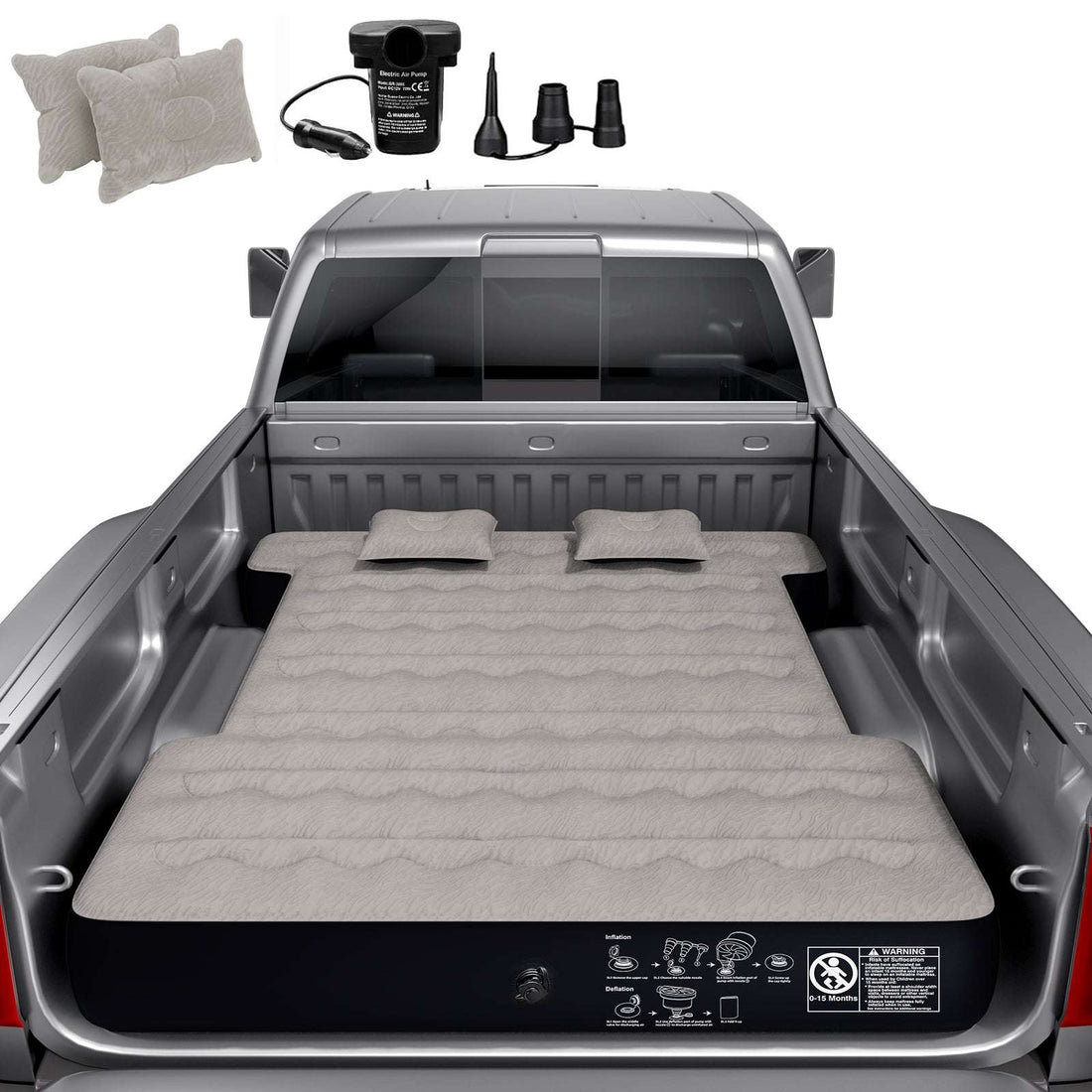 DikaSun Ford  5.5-5.8ft | 6-6.5'  Truck Bed Air Mattress