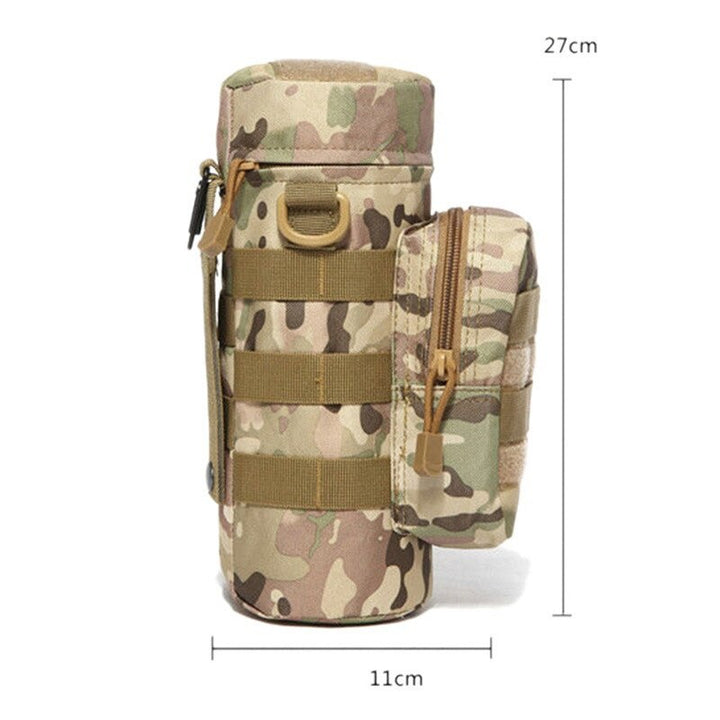 Tactical Water Bottle Pouch – MOLLE Outdoor Waist Bag