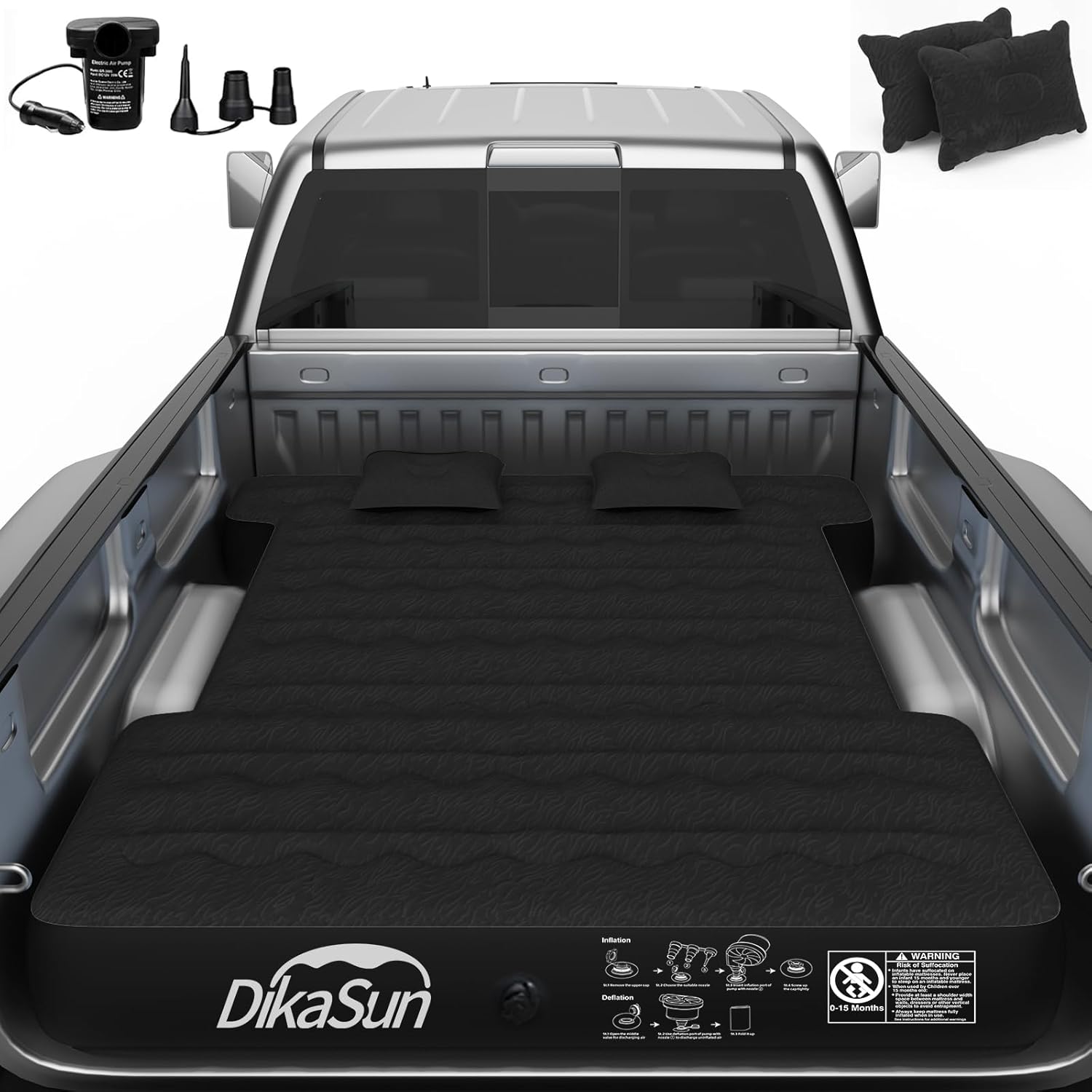 DikaSun Ford  5.5-5.8ft | 6-6.5'  Truck Bed Air Mattress