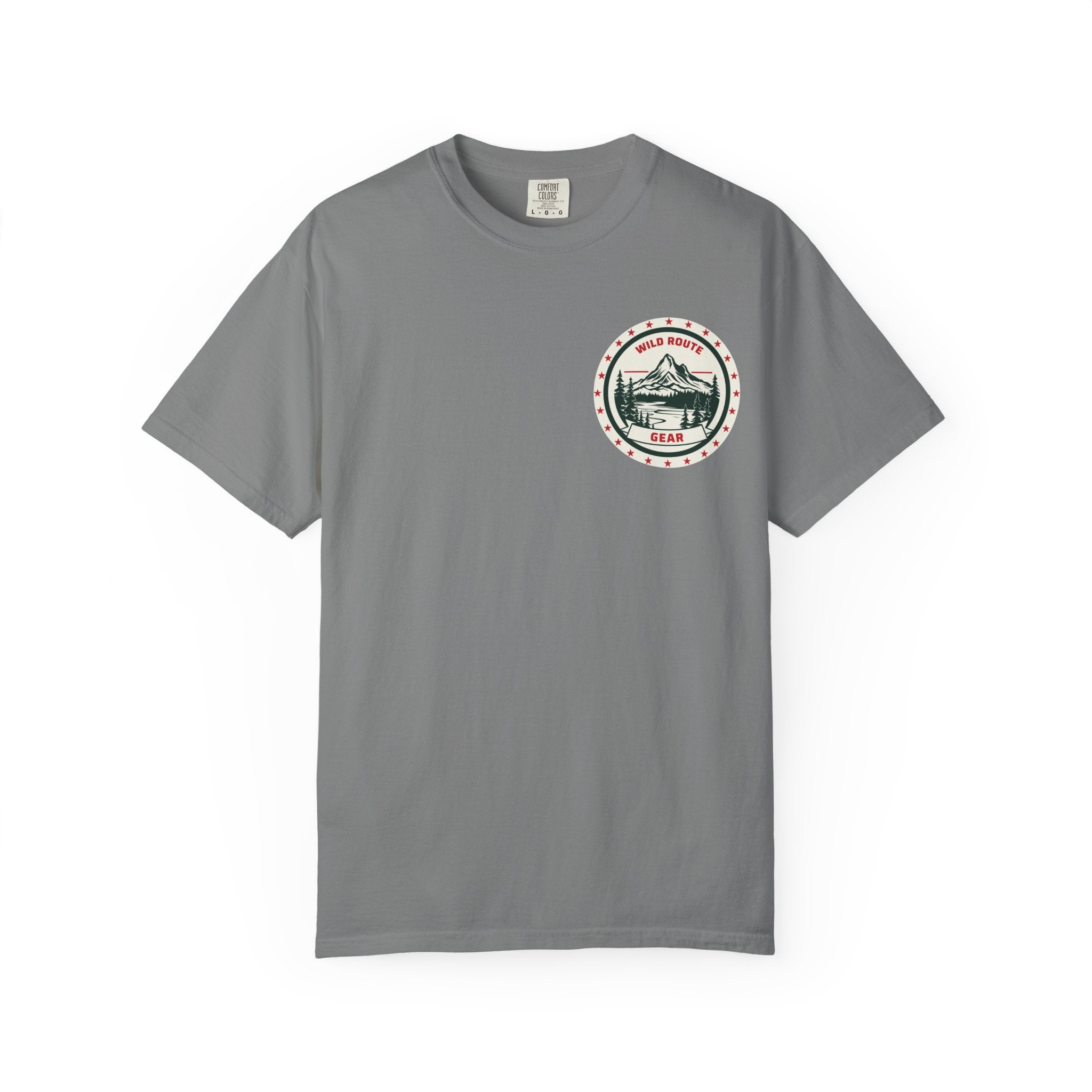 T-Shirt - Mountain Cabin Retro Badge Tee (Est. 1985)