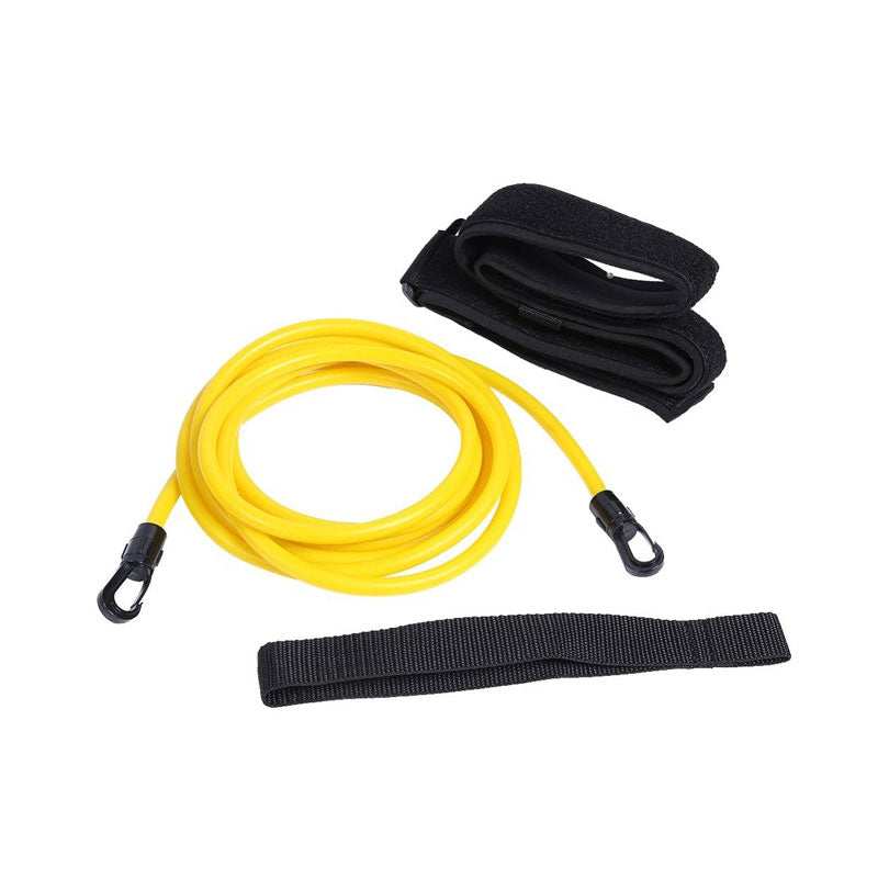 Adjustable Swim Training Resistance Belt with Elastic Cord