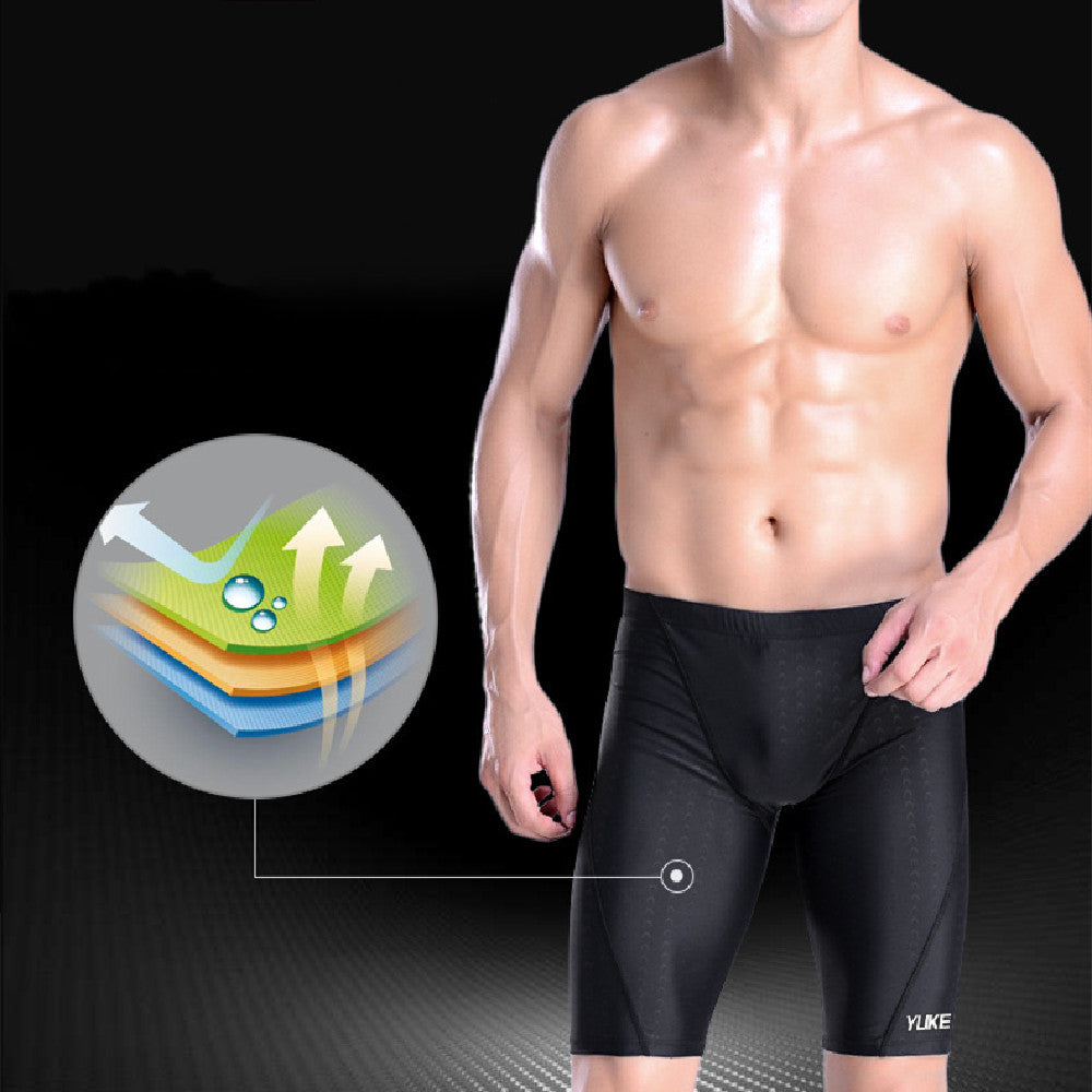 Men's Swim Cap & Goggles Set – Waterproof Training Gear