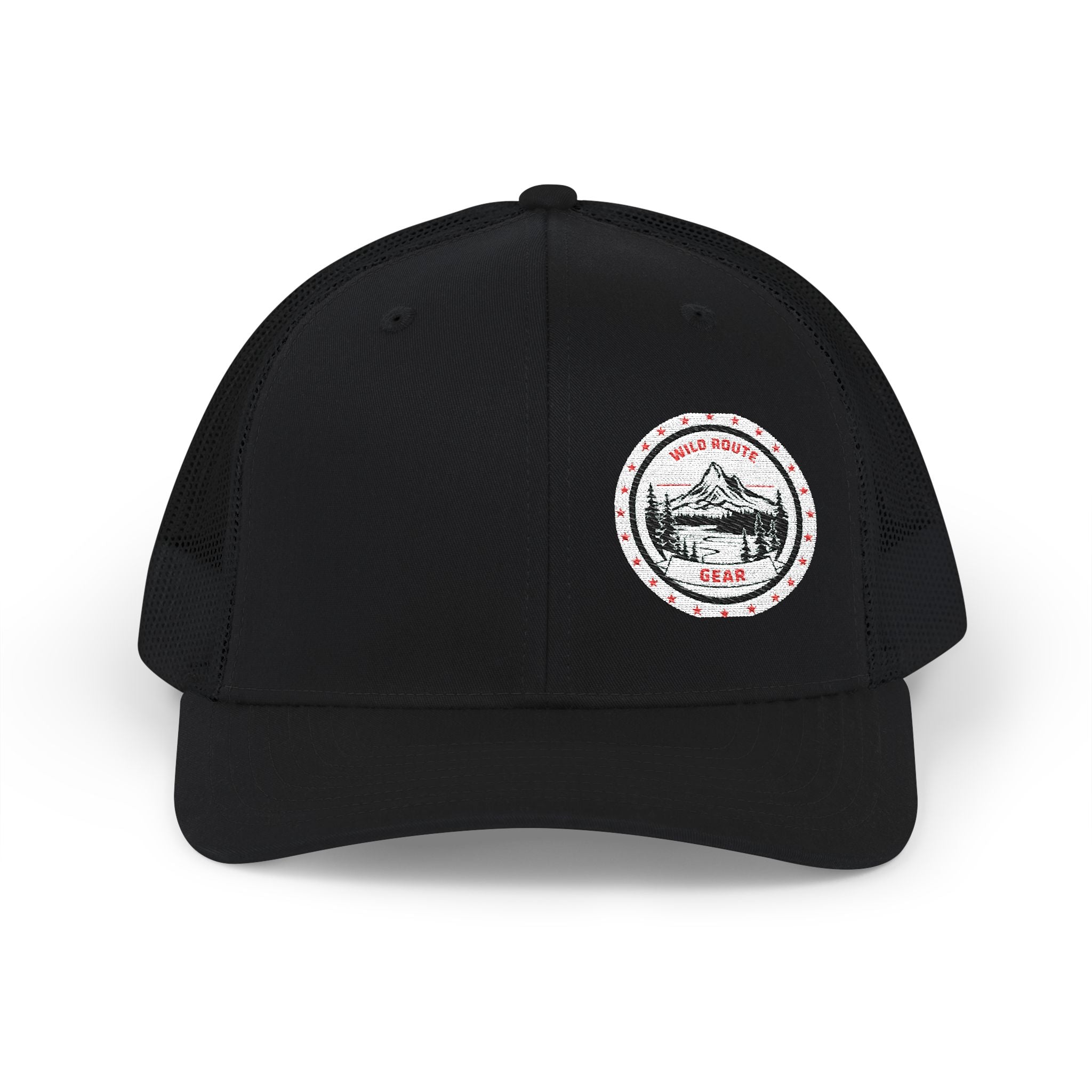 Trucker Cap - Vintage Mountain Patch Snapback