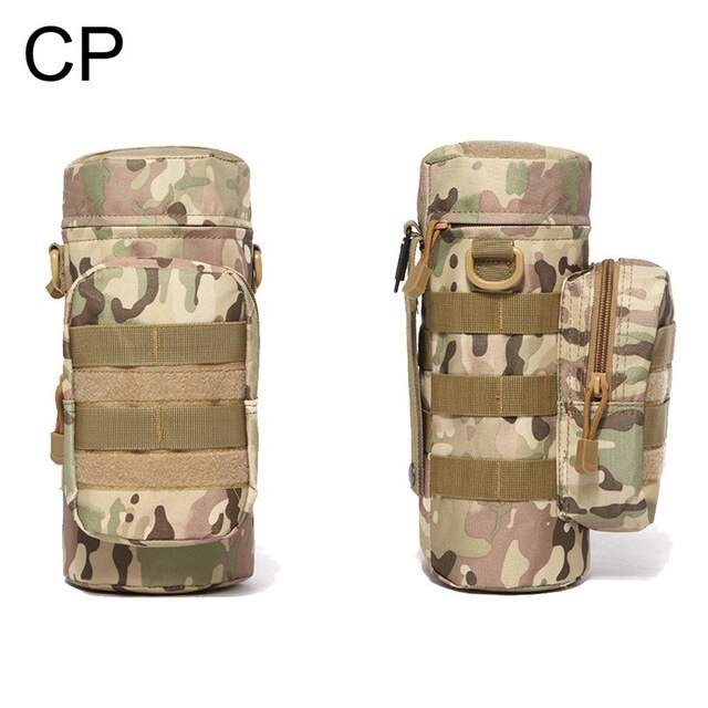 Tactical Water Bottle Pouch – MOLLE Outdoor Waist Bag