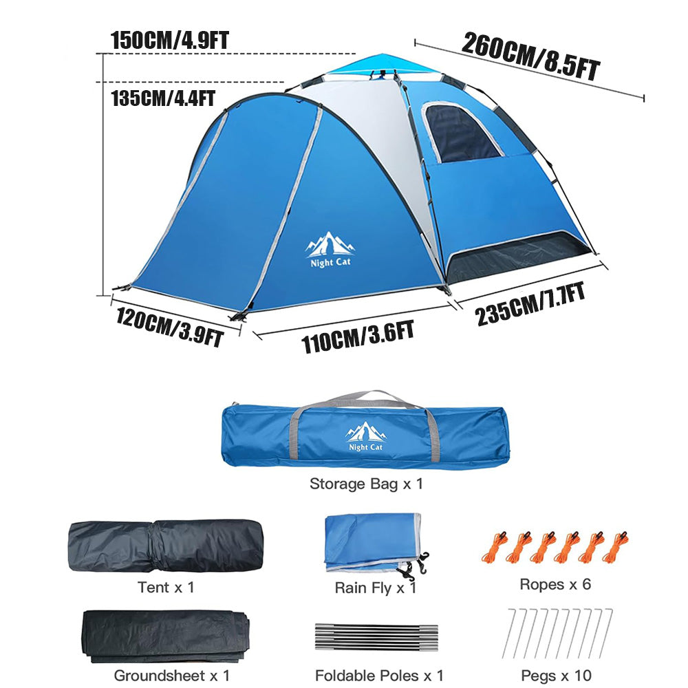 Night Cat Pop Up Tent