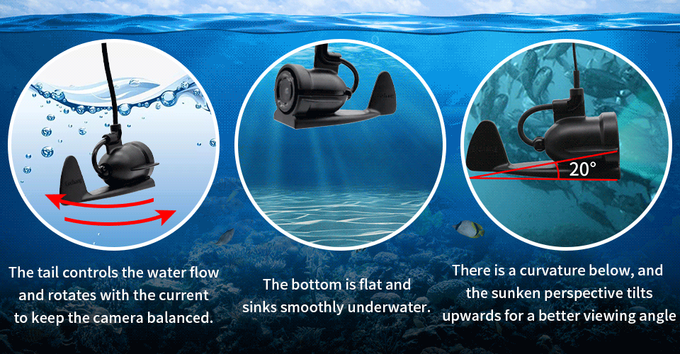 Erchang F431B Underwater Fishing Camera