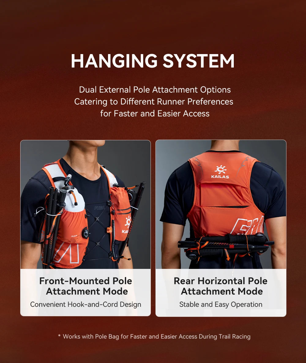 Kailas FUGA AIR 8L And 13L Hydration Vest