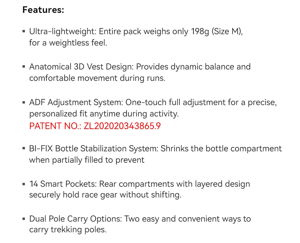 Kailas FUGA AIR 8L And 13L Hydration Vest