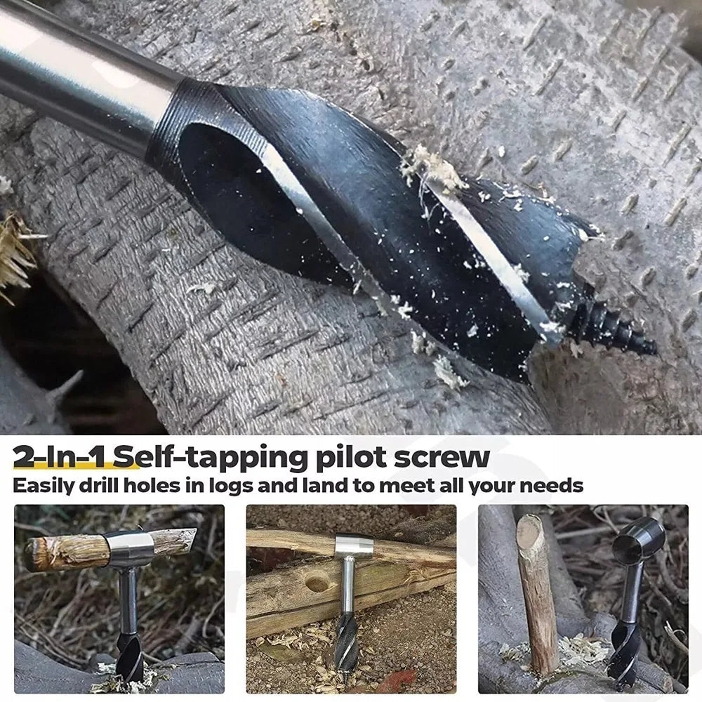 Manual Wood Auger Hand Drill