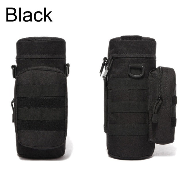 Tactical Water Bottle Pouch – MOLLE Outdoor Waist Bag