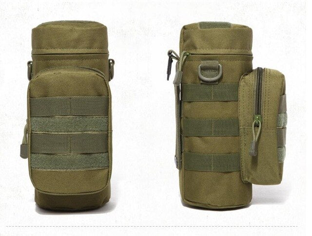 Tactical Water Bottle Pouch – MOLLE Outdoor Waist Bag