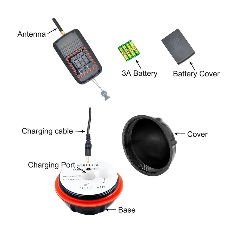 GPS Portable Wireless Fish Finder