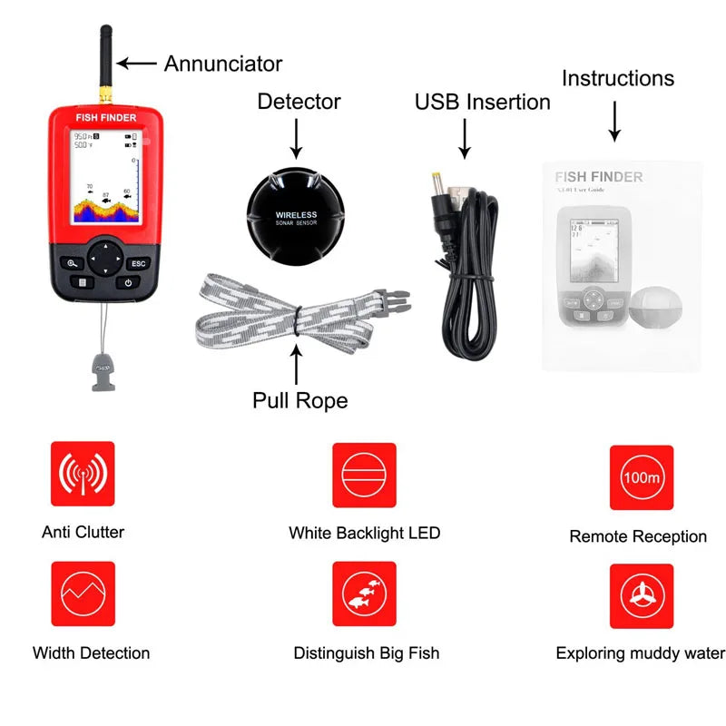 GPS Portable Wireless Fish Finder