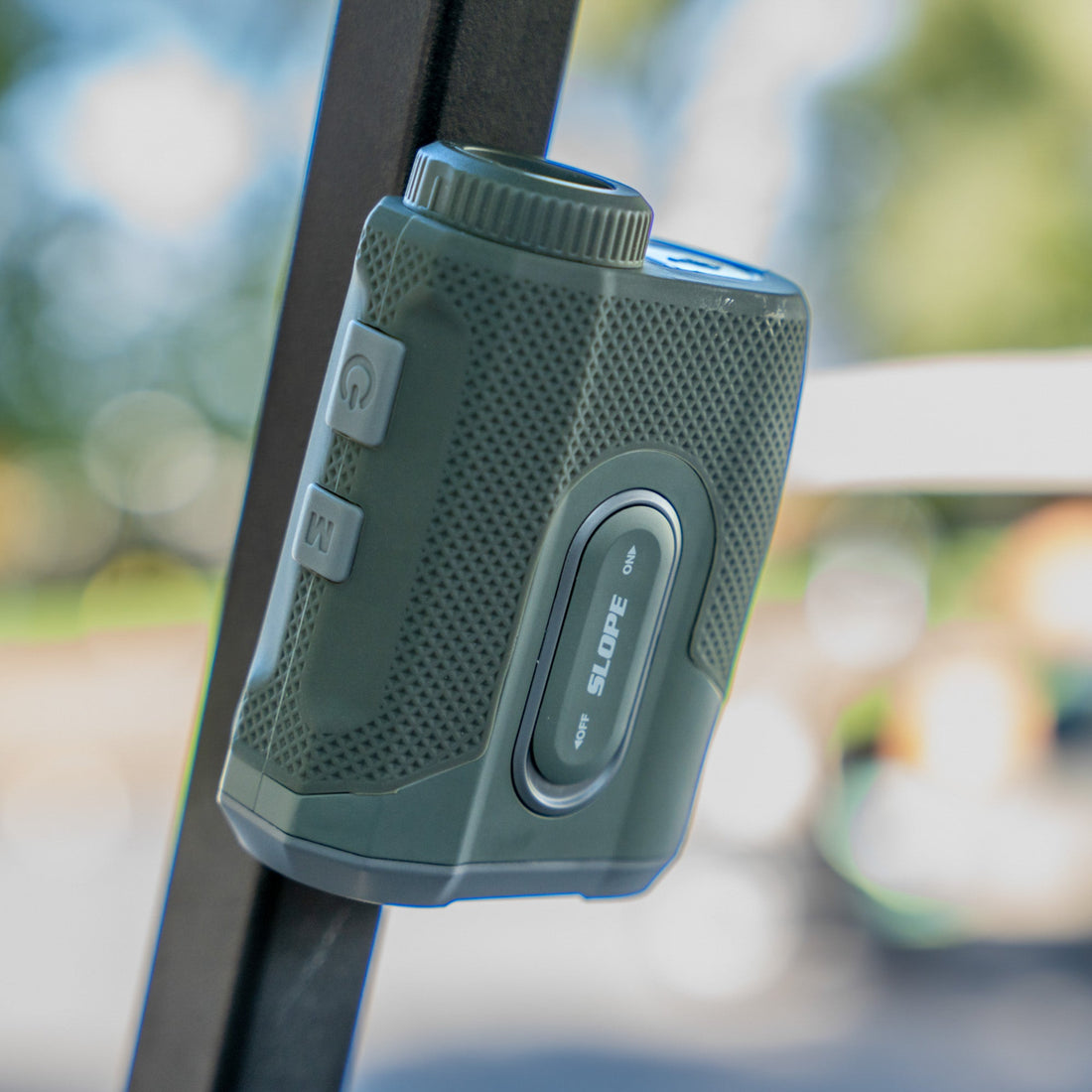 A2 Rangefinder - Magnetic Rangefinder for Golf- Slope Switch- Long Lasting Battery - Black & Gray