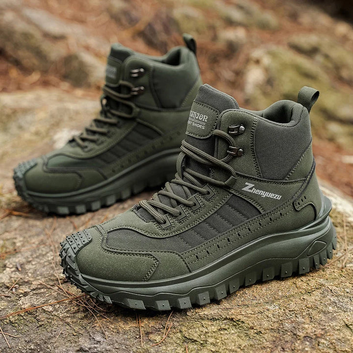 Men's Thick-Soled High-Top Boots
