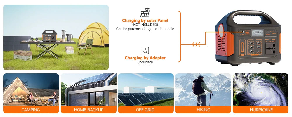 500W 460Wh Portable Power Station
