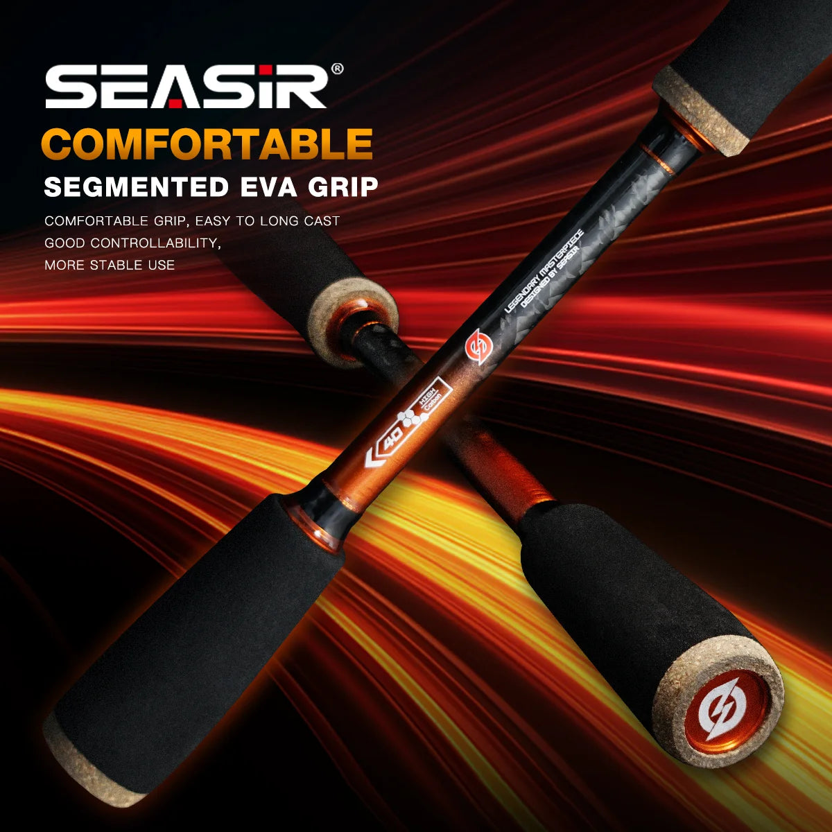 SEASIR Cast X Fishing Rod Carbon Fiber