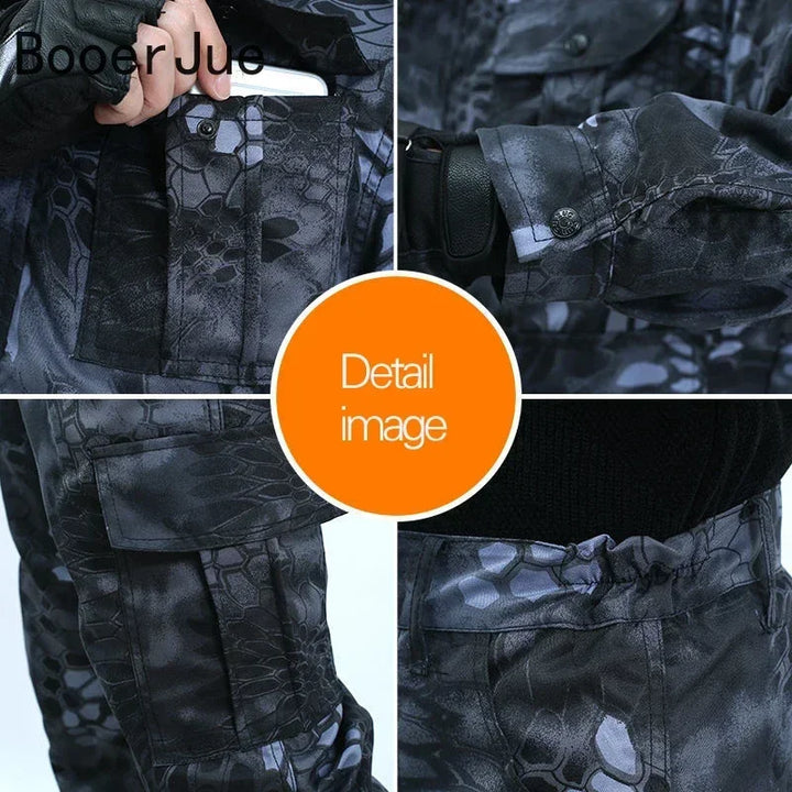 Black Python Camo Set