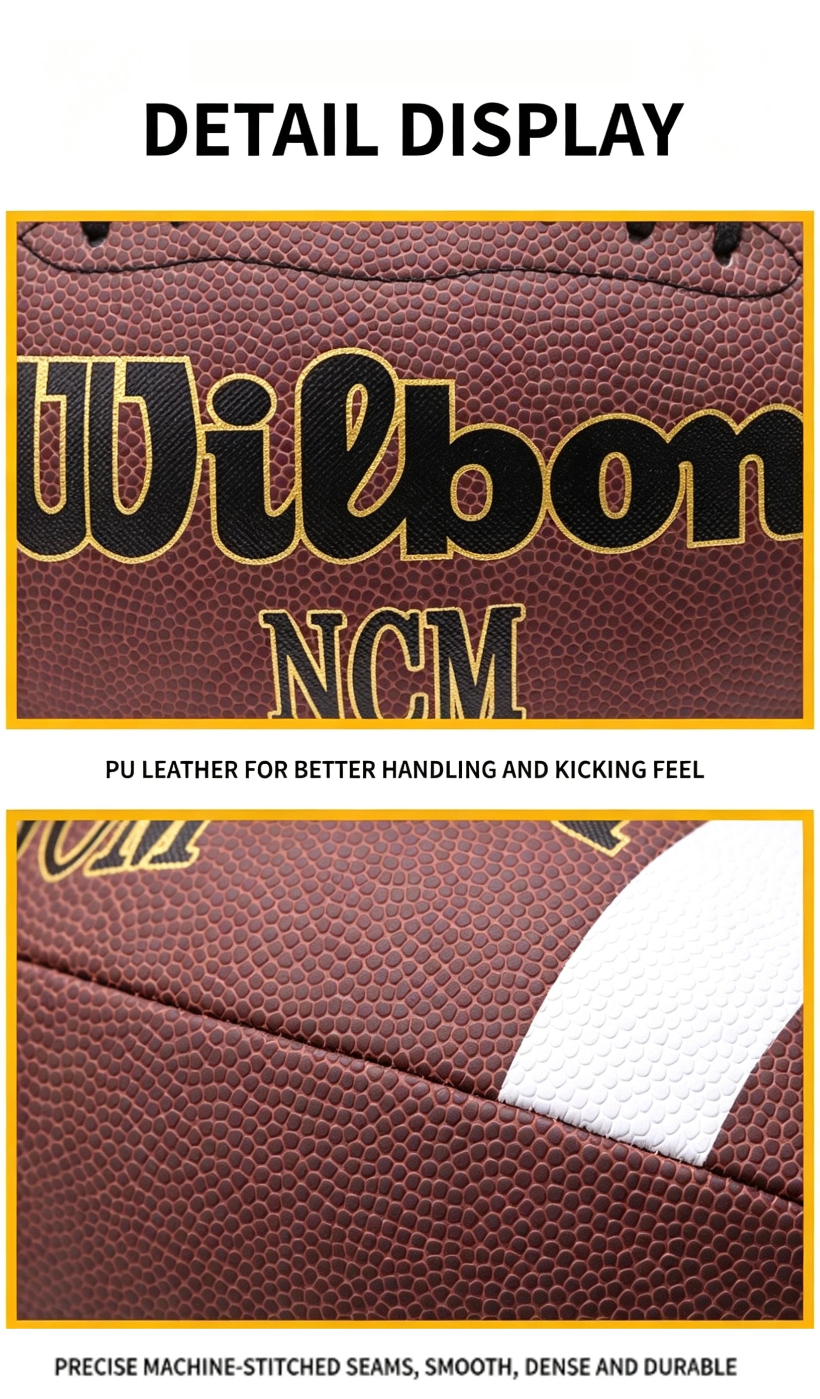 Football Ball Size3/6/9 for Kids Youth Adult Practice Ball